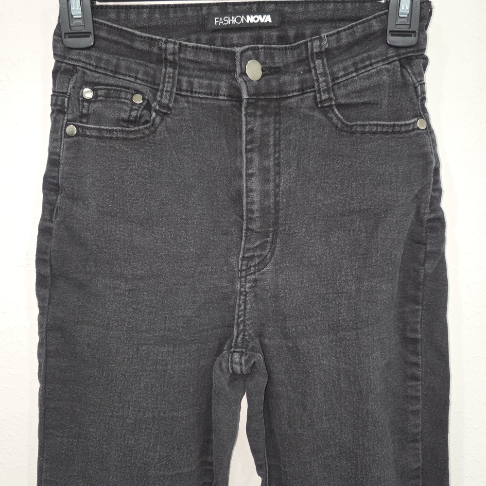 Fashion Nova Black Denim Jeans